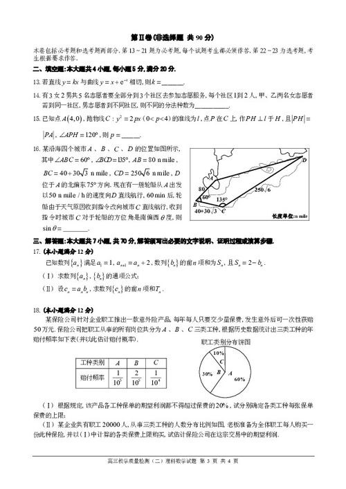 佛山市2017屆高三4月教學質量檢測（二）數學（理）試題與數理教學器材應用探討